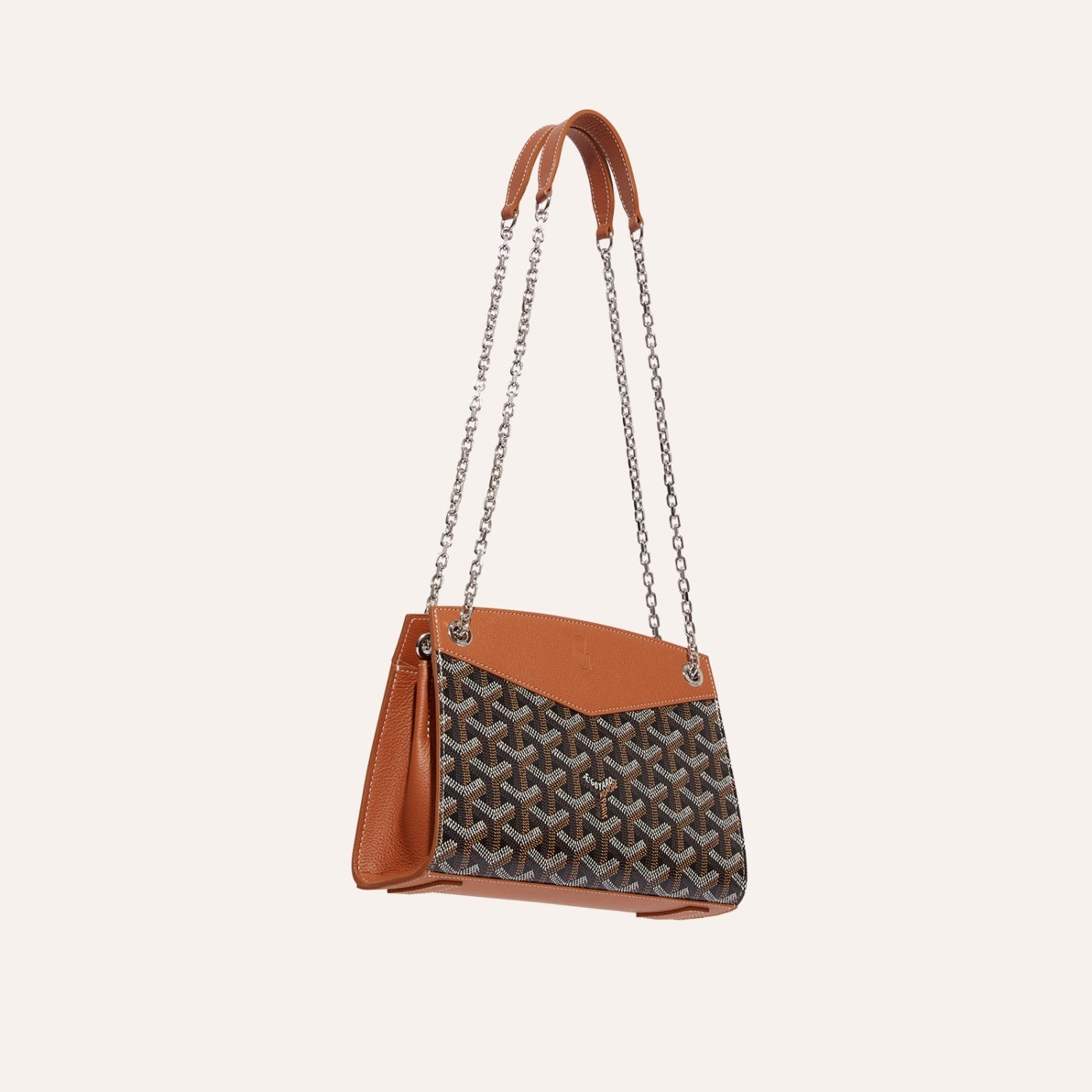 Goyard Rouette Structure Mini Bag Black and Brown - Image 2